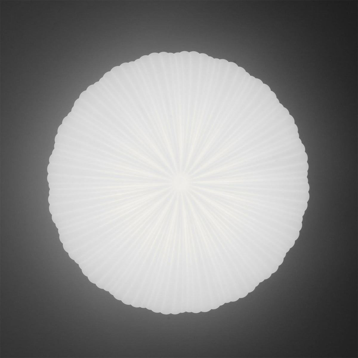 Modern LED Ceiling Lamp with Remote Dimming in Metal and Acrylic