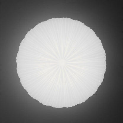 Modern LED Ceiling Lamp with Remote Dimming in Metal and Acrylic