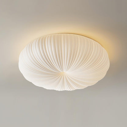 Modern LED Ceiling Lamp with Remote Dimming in Metal and Acrylic