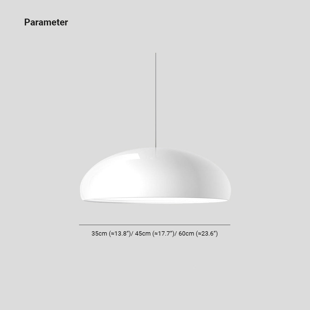Modern Metal Dome Pendant Light with E27 Socket
