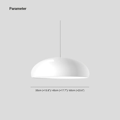 Modern Metal Dome Pendant Light with E27 Socket