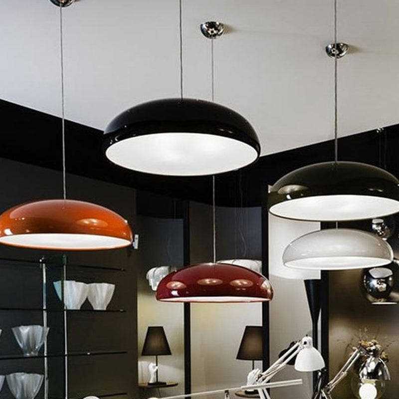 Modern Metal Dome Pendant Light with E27 Socket