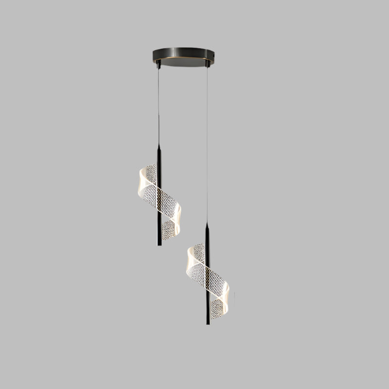 Modern Metal LED Pendant Light with Minimalist Design
