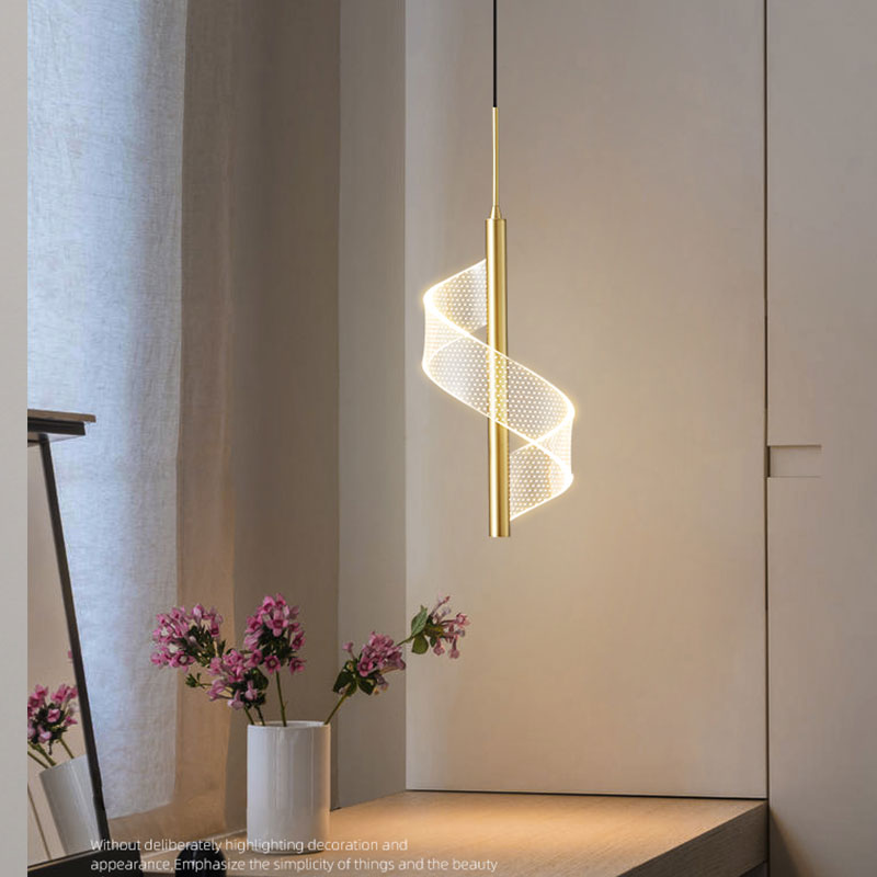 Modern Metal LED Pendant Light with Minimalist Design