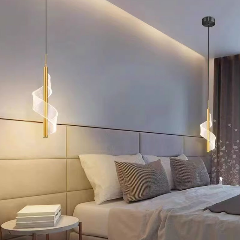 Modern Metal LED Pendant Light with Minimalist Design