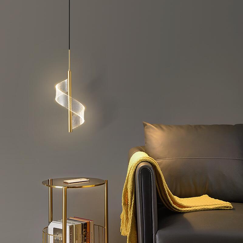 Modern Metal LED Pendant Light with Minimalist Design