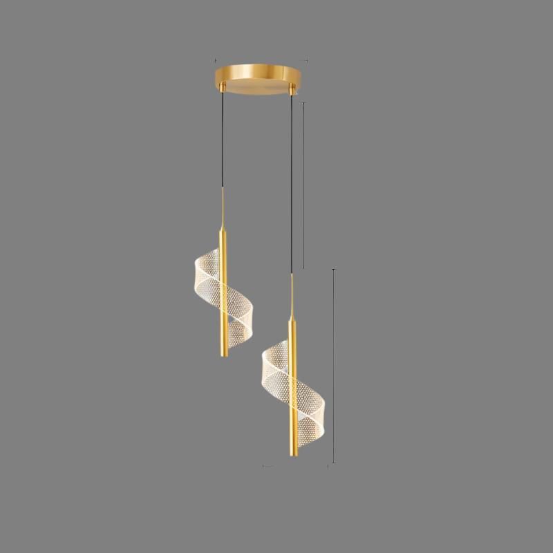 Modern Metal LED Pendant Light with Minimalist Design