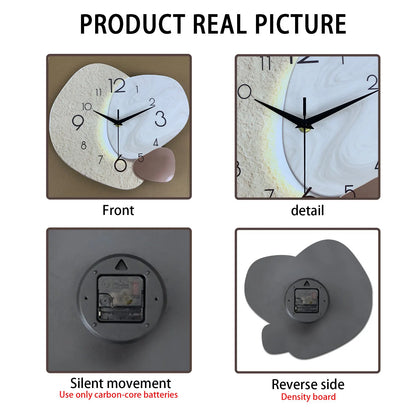 Modern Minimalist Silent Quartz Wall Clock