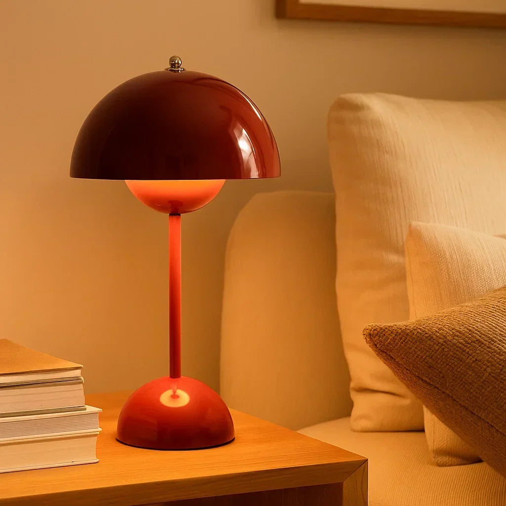 Modern Scandinavian LED Touch Table Lamp