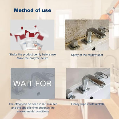Mold Removal Foam Spray for Removing Mold Stains on Household Surfaces