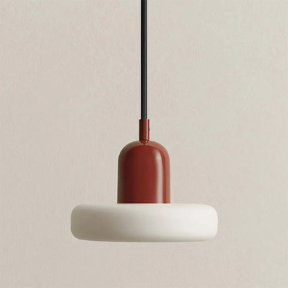 Morandi Style Glass Pendant Light
