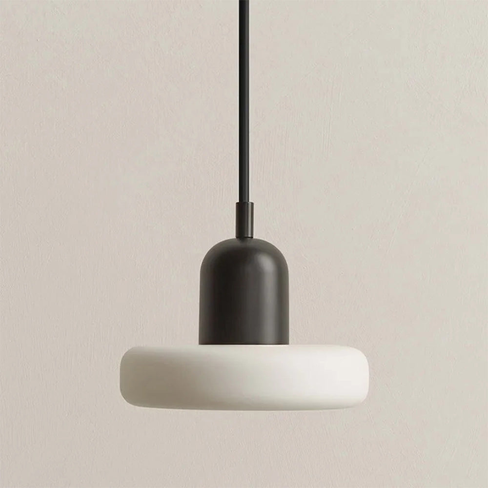 Morandi Style Glass Pendant Light