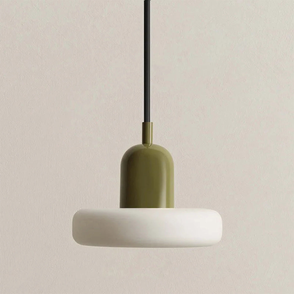 Morandi Style Glass Pendant Light