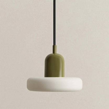 Morandi Style Glass Pendant Light