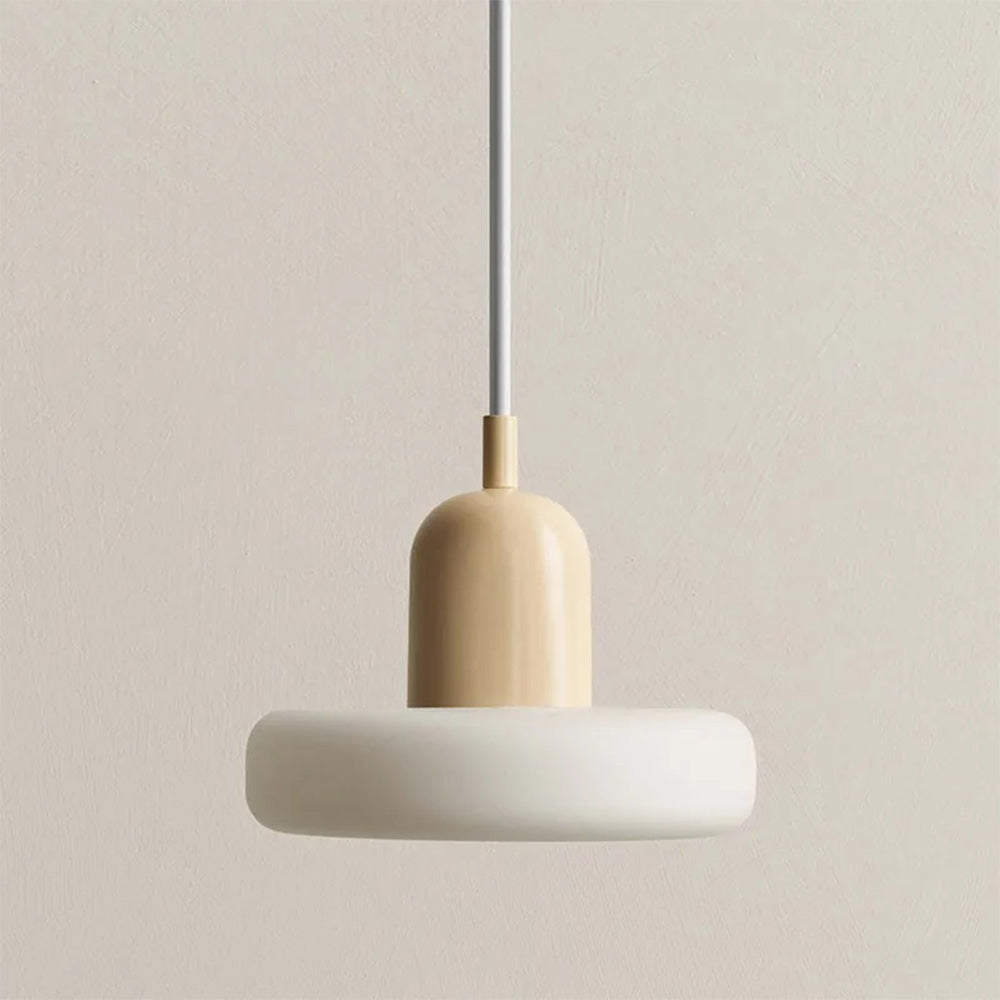 Morandi Style Glass Pendant Light