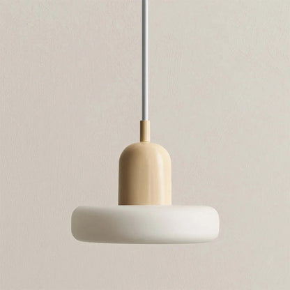 Morandi Style Glass Pendant Light