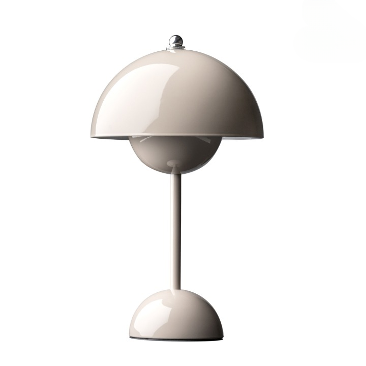 Mushroom Table Lamp with Soft Warm Light and Battery Operation