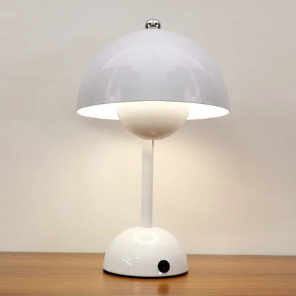 Mushroom Table Lamp with Soft Warm Light and Battery Operation