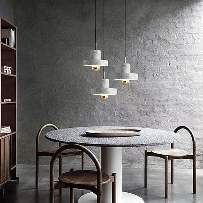 Natural Marble Pendant Light
