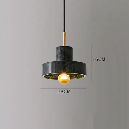 Natural Marble Pendant Light