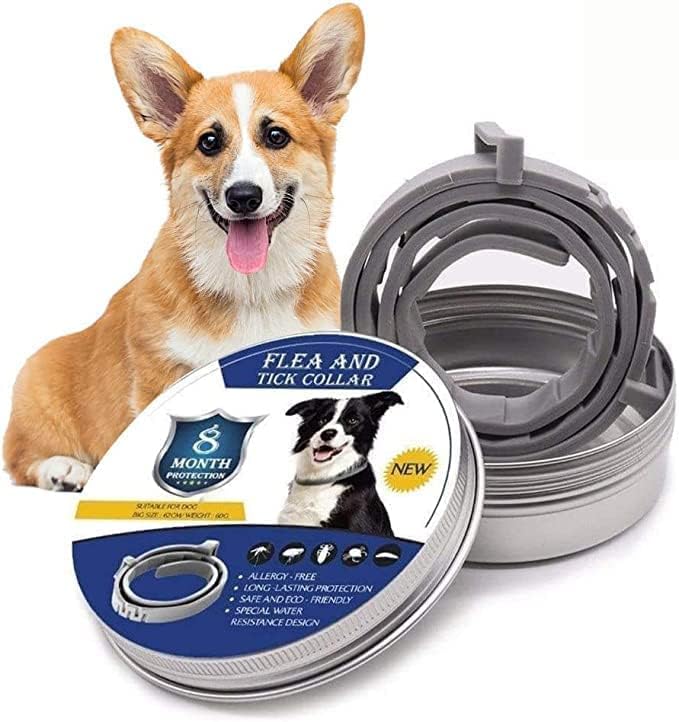 Natural Tick and Flea Protection Collar for Dogs
