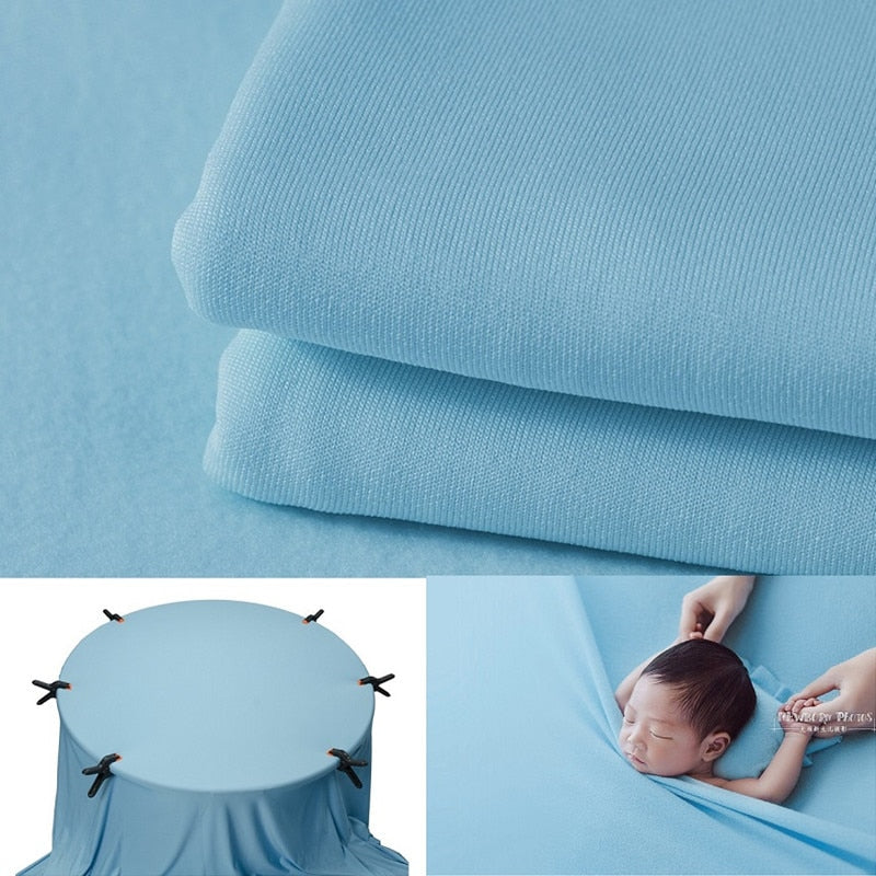 Newborn Baby Photography Wrap and Blanket Set for Photoshoots