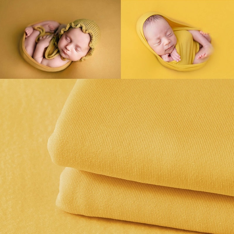 Newborn Baby Photography Wrap and Blanket Set for Photoshoots