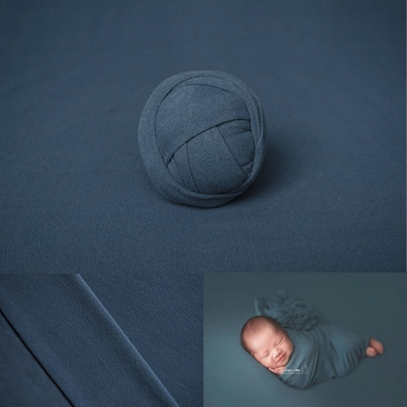 Newborn Baby Photography Wrap and Blanket Set for Photoshoots