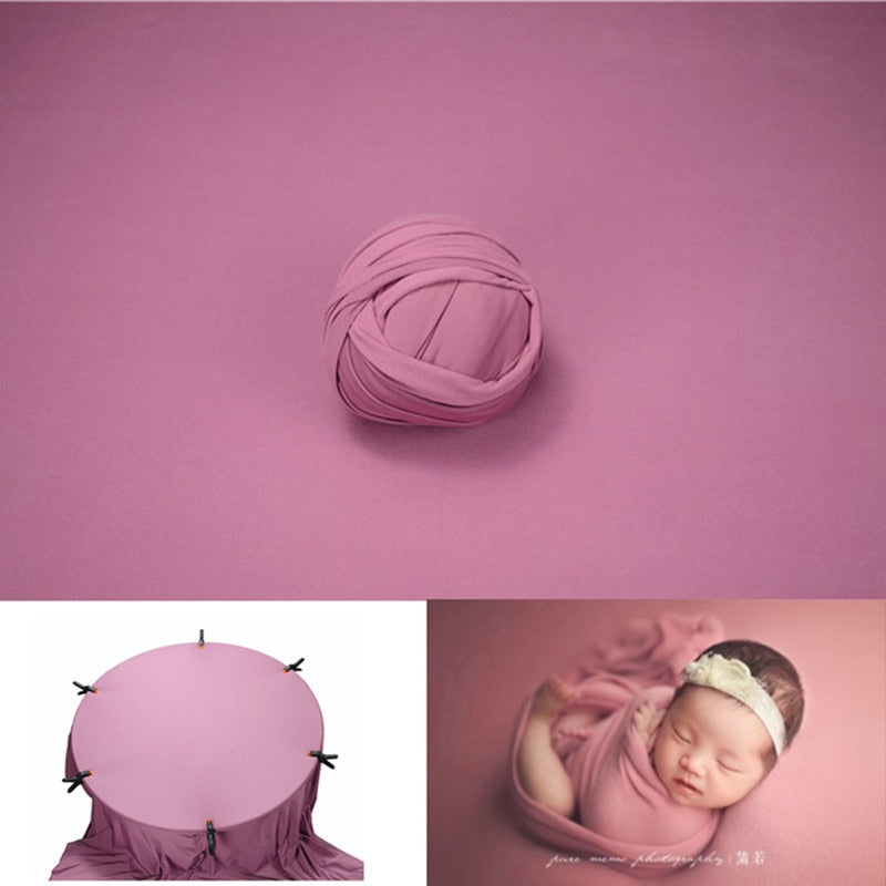 Newborn Baby Photography Wrap and Blanket Set for Photoshoots