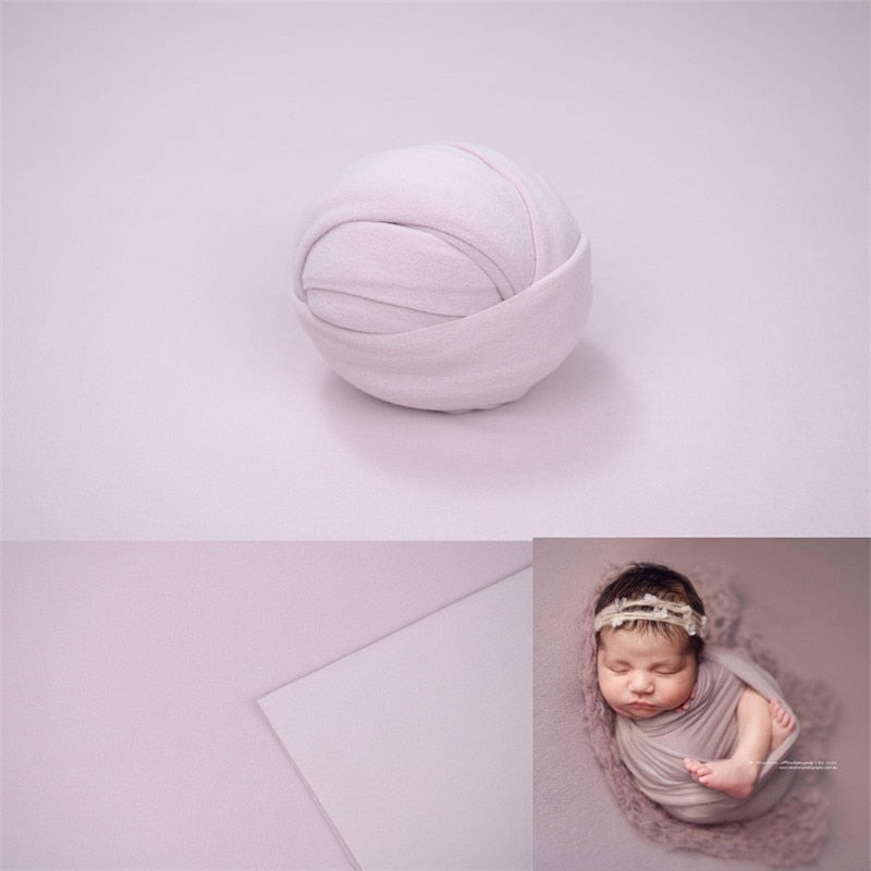 Newborn Baby Photography Wrap and Blanket Set for Photoshoots