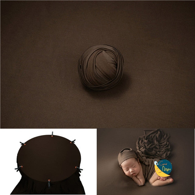 Newborn Baby Photography Wrap and Blanket Set for Photoshoots