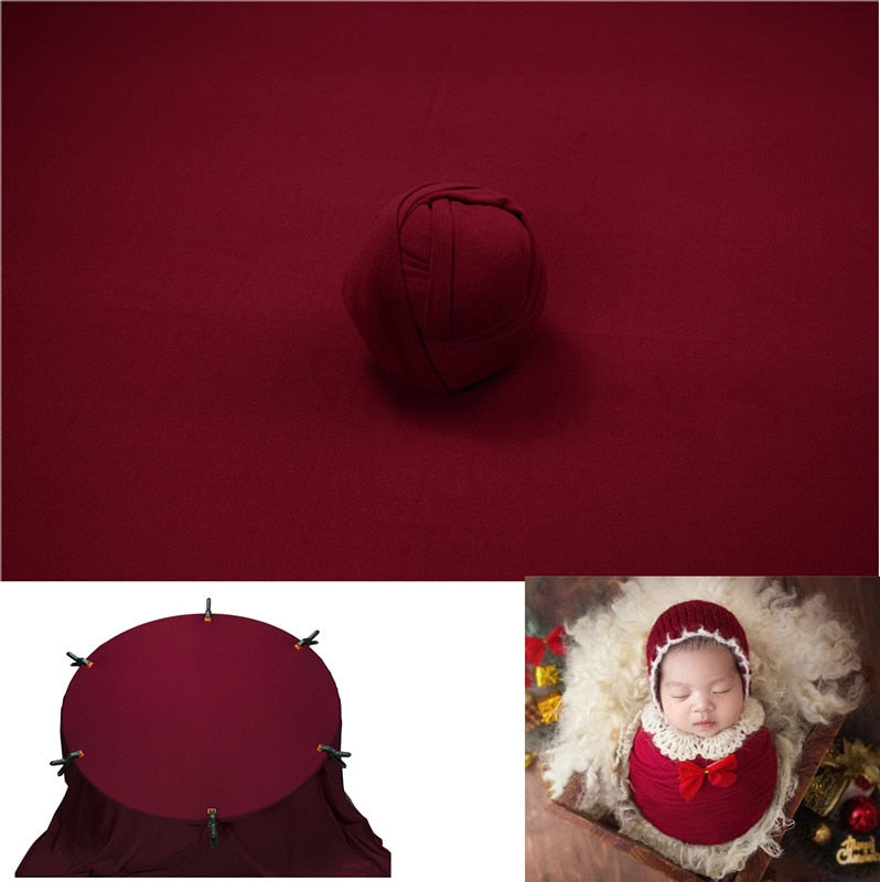 Newborn Baby Photography Wrap and Blanket Set for Photoshoots