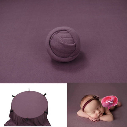 Newborn Baby Photography Wrap and Blanket Set for Photoshoots