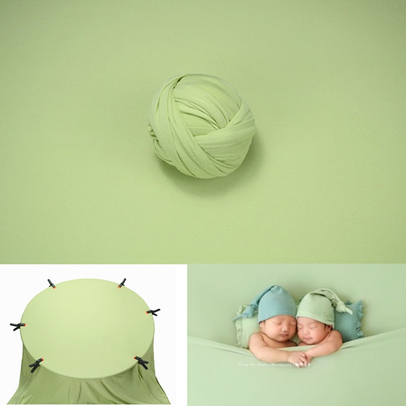 Newborn Baby Photography Wrap and Blanket Set for Photoshoots