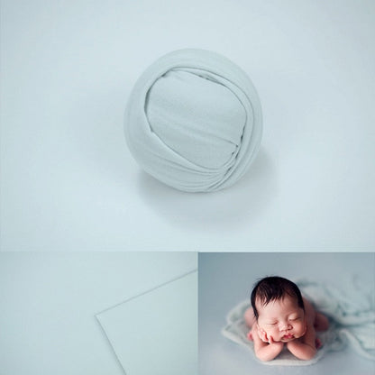 Newborn Baby Photography Wrap and Blanket Set for Photoshoots