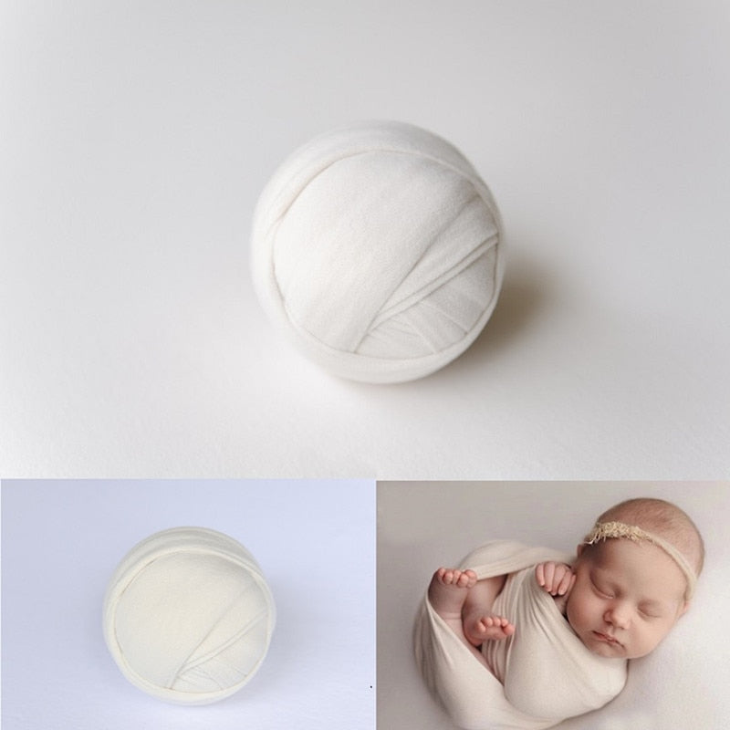 Newborn Baby Photography Wrap and Blanket Set for Photoshoots