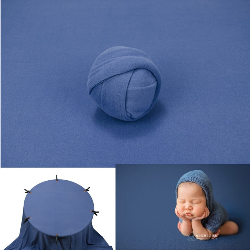 Newborn Baby Photography Wrap and Blanket Set for Photoshoots