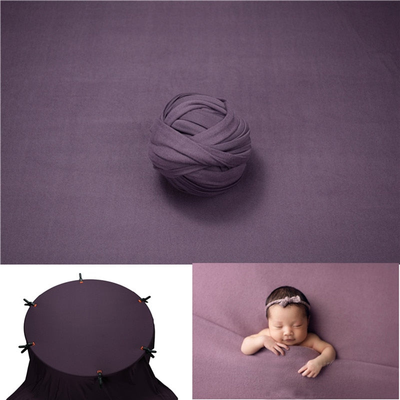Newborn Baby Photography Wrap and Blanket Set for Photoshoots