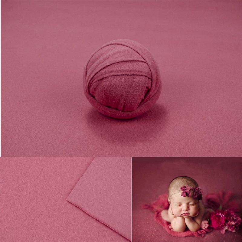 Newborn Baby Photography Wrap and Blanket Set for Photoshoots