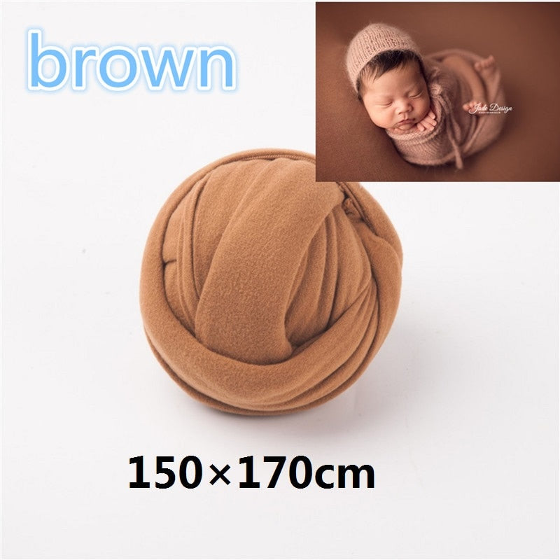 Newborn Baby Photography Wrap and Blanket Set for Photoshoots