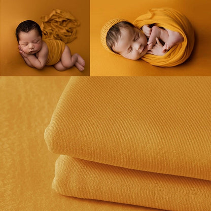 Newborn Baby Photography Wrap and Blanket Set for Photoshoots