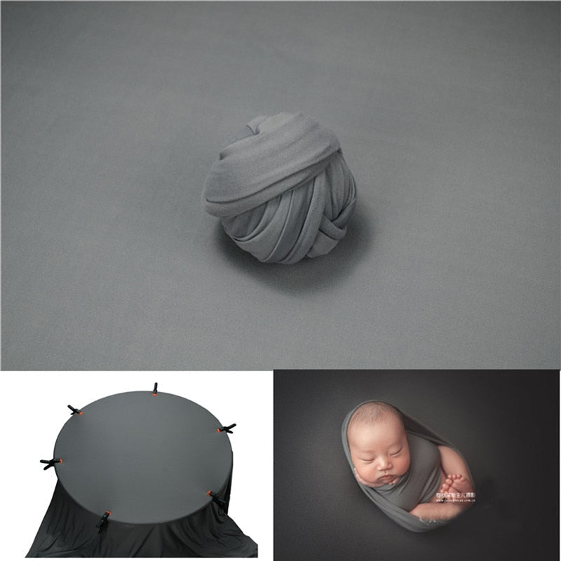 Newborn Baby Photography Wrap and Blanket Set for Photoshoots
