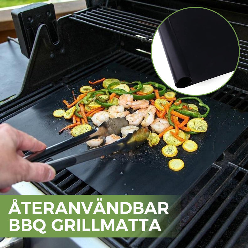 Non-Stick BBQ Grill Mat for Gas, Charcoal and Electric Grills