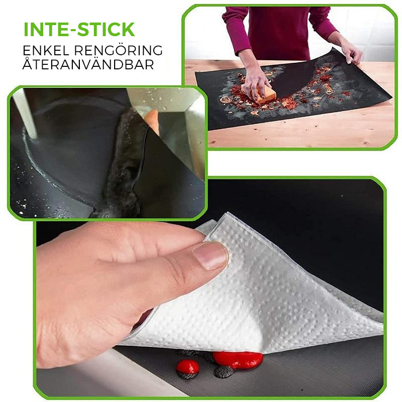 Non-Stick BBQ Grill Mat for Gas, Charcoal and Electric Grills