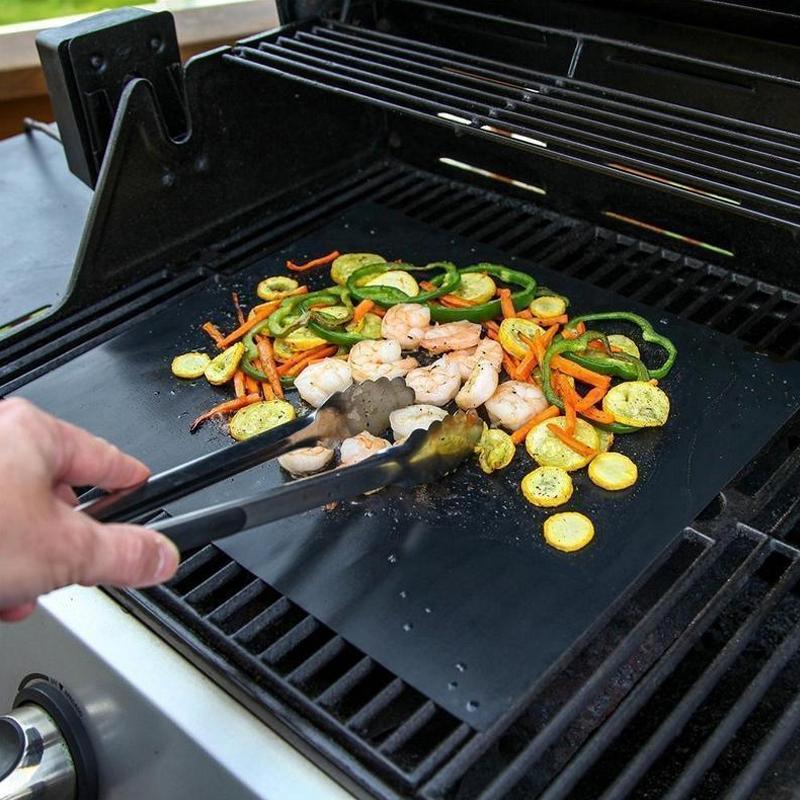 Non-Stick BBQ Grill Mat for Gas, Charcoal and Electric Grills