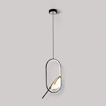 Nordic Bird Frame LED Pendant Light