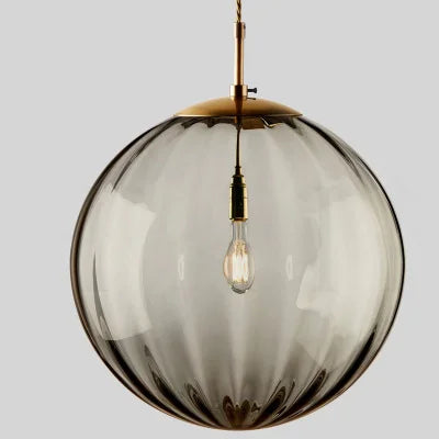 Nordic Glass Globe Pendant Light