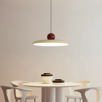 Nordic Saucer LED Pendant Light with Two-Tone Finish