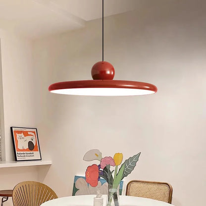 Nordic Saucer LED Pendant Light with Two-Tone Finish