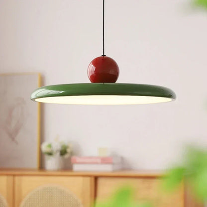 Nordic Saucer LED Pendant Light with Two-Tone Finish